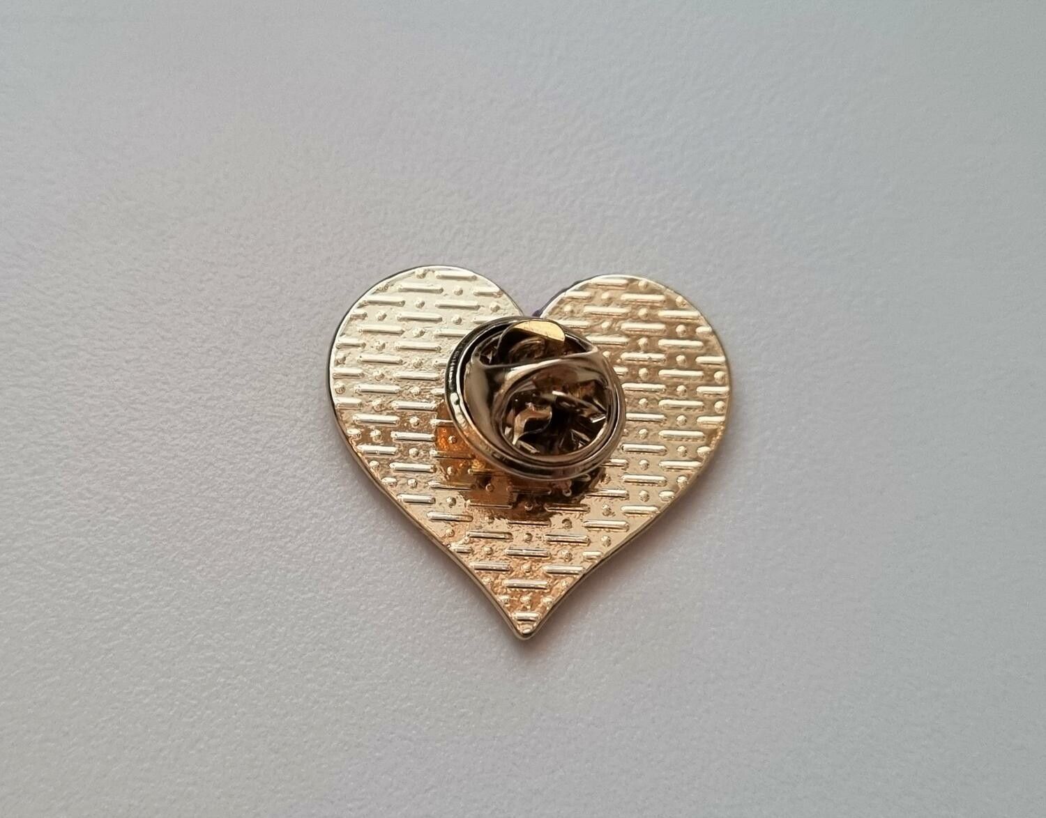 Pins, HBTQ - Hjärta (variant 2)