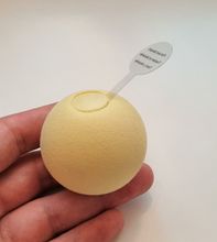 Interaktiv talande boll med ljud av syrsa - För katten, slät gul boll