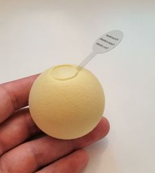 Interaktiv talande boll med ljud av syrsa - För katten, slät gul boll