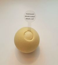 Interaktiv talande boll med ljud av syrsa - För katten, slät gul boll