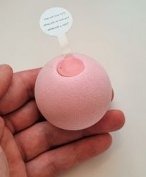 Interaktiv talande boll med fågelkvitter - För katten, slät rosa boll