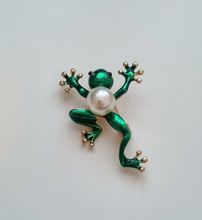 Brosch, Söt liten groda (variant 3)
