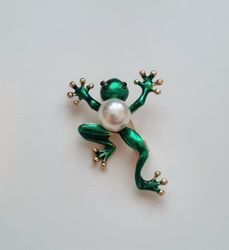 Brosch, Söt liten groda (variant 3)