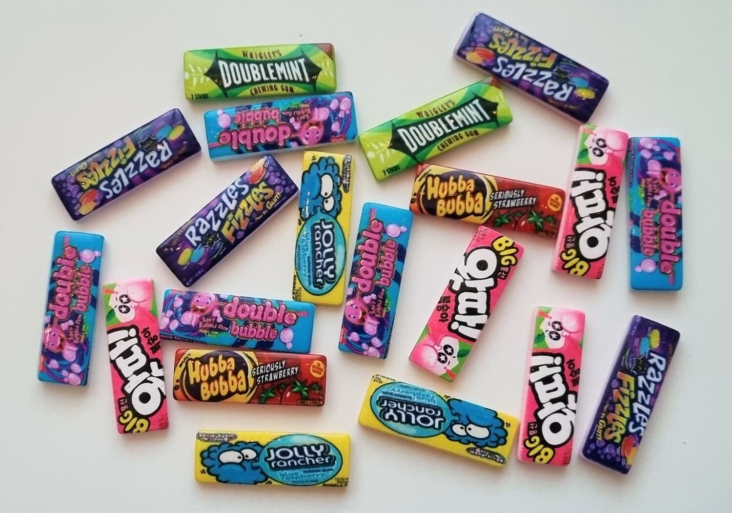 1 st Godis / Tuggummi i resin / flatbacks
