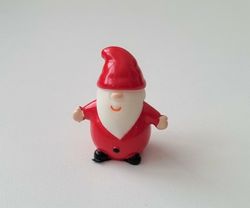 Handmålad tomte. Miniatyrer / figuriner för dockskåpet, tittskåp mm