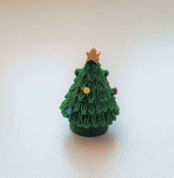 1 st julgran / gran. Miniatyrer, figuriner för dockskåp (variant 1)