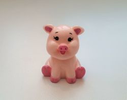 1 st gris, minigris, miniatyr (3 cm hög)