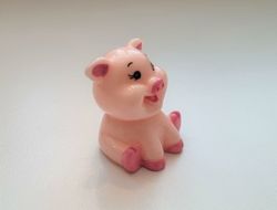 1 st gris, minigris, miniatyr (3 cm hög)
