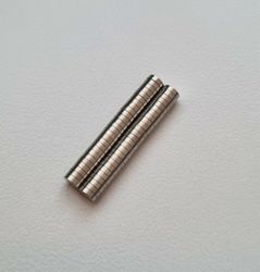 50 st Neodymium magneter (3x1 mm) runda magneter