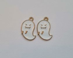 2 st Spöken, Gastar. Berlocker / charms för smyckestillverkning
