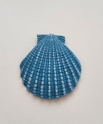 1 st snäckskal i resin. Större miniatyr / figurin för dockskåpet, tittskåp mm