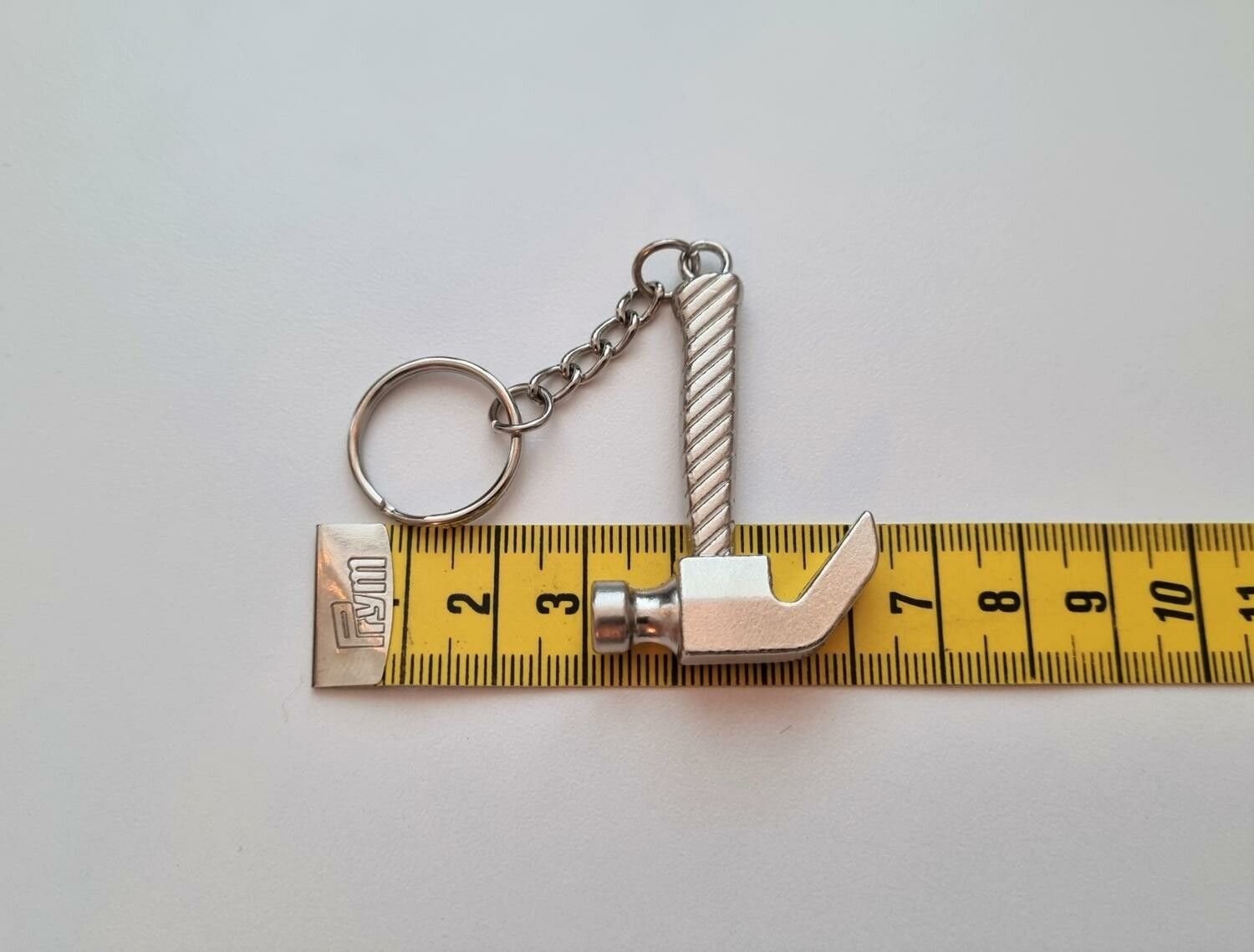 Nyckelring hammare hänge i rostfritt stål (21 gram)