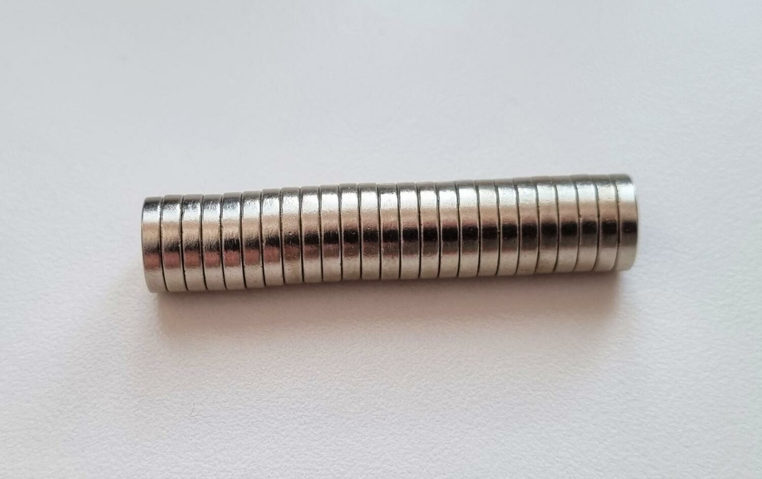 25 st Neodymium magneter (9x2 mm) runda magneter