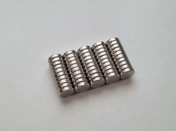 50 st Neodymium magneter (6x2 mm) runda magneter