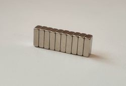 10 st Neodymium magneter (10x5x3 mm) blockmagneter