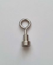 1 st Neodymium krok magnetisk krok med sluten ögla (ca 1 kg lyftkraft)