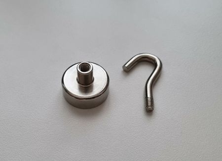 1 st Neodymium krok Magnetisk krok (ca 10 kg lyftkraft)