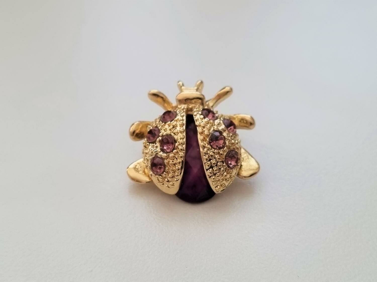 1 st söt miniatyr brosch hänge - Skalbagge (variant 3)
