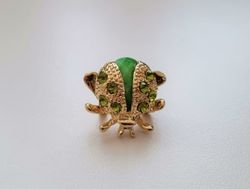 1 st söt miniatyr brosch hänge - Skalbagge (variant 1)