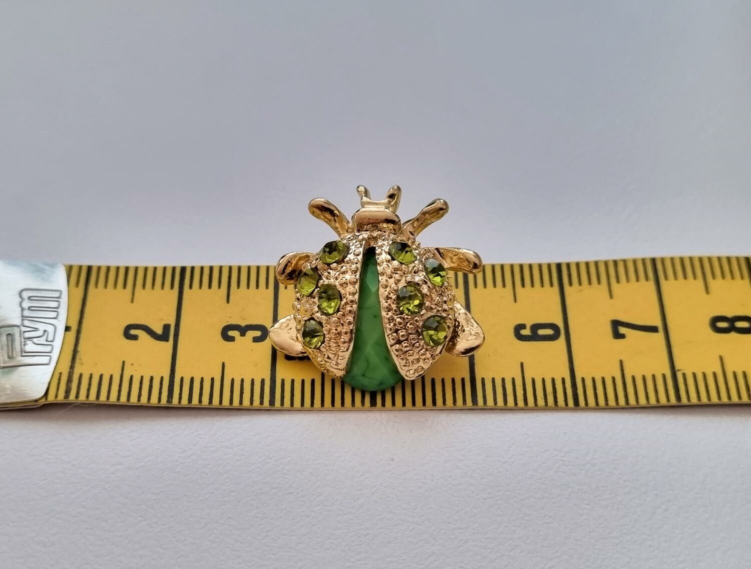 1 st söt miniatyr brosch hänge - Skalbagge (variant 1)