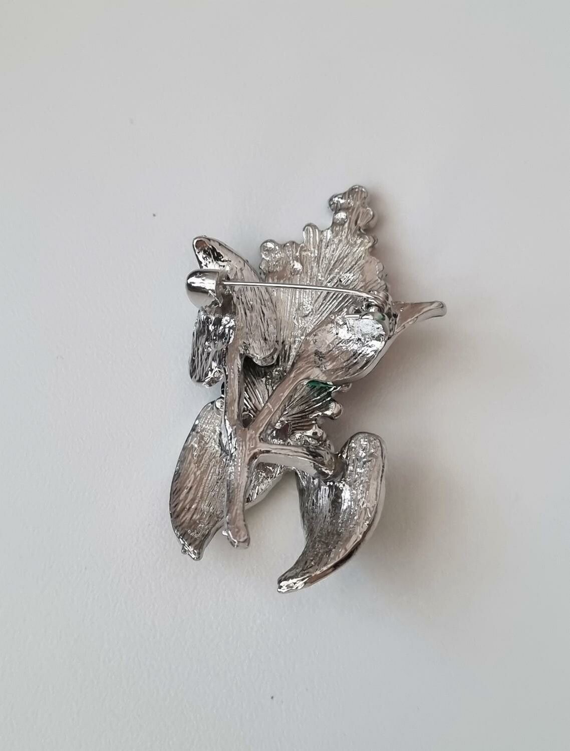 1 st detaljrik brosch hänge - Rosa blommor