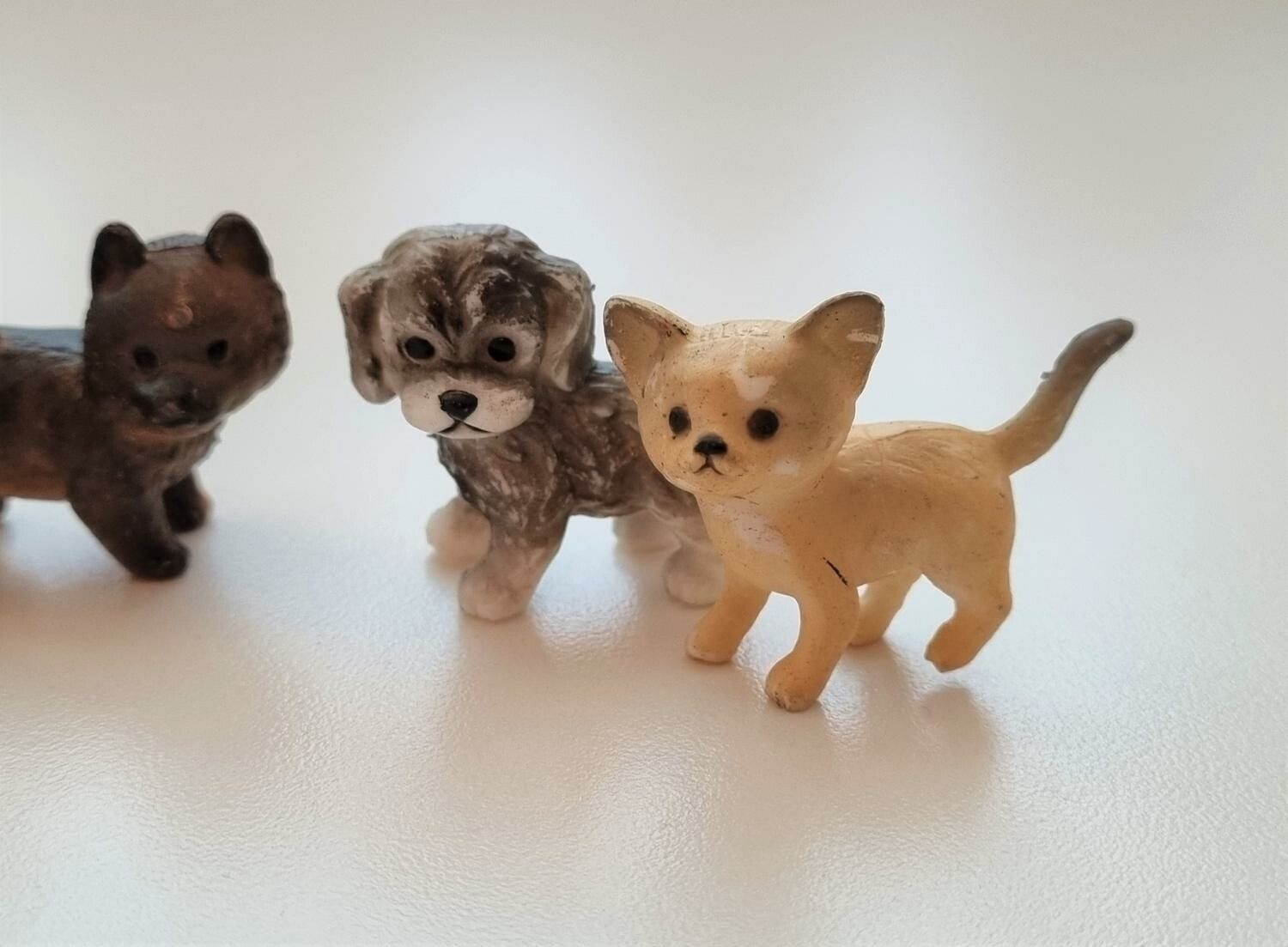 4 st Hundar miniatyr, miniatyrhundar, minihund