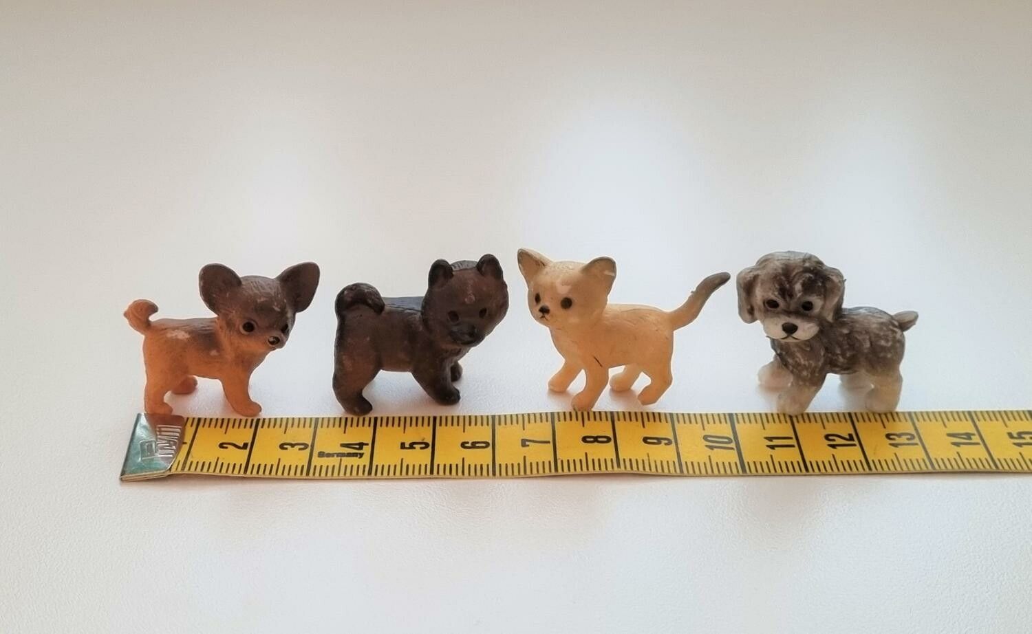 4 st Hundar miniatyr, miniatyrhundar, minihund
