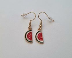 Örhängen Vattenmelon, vattenmeloner berlock