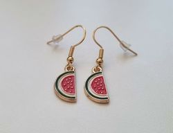 Örhängen Vattenmelon, vattenmeloner berlock