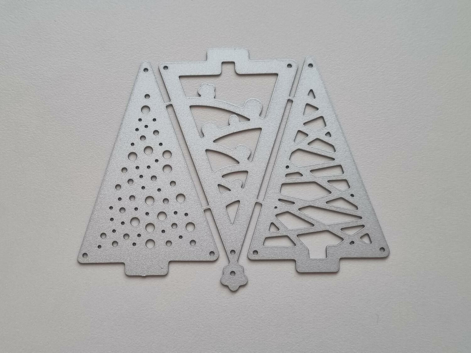 Scrapbooking, dies, cutting dies (granar / julgranar)