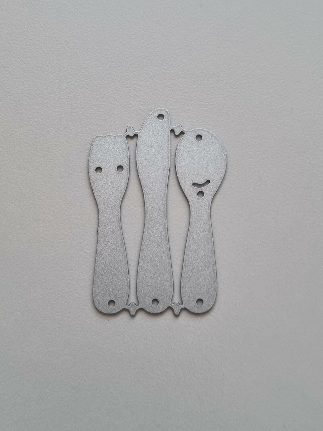 Scrapbooking, dies, cutting dies (Bestick, 3 st)