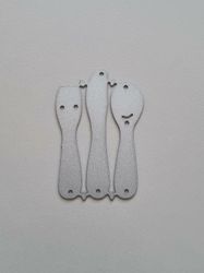 Scrapbooking, dies, cutting dies (Bestick, 3 st)