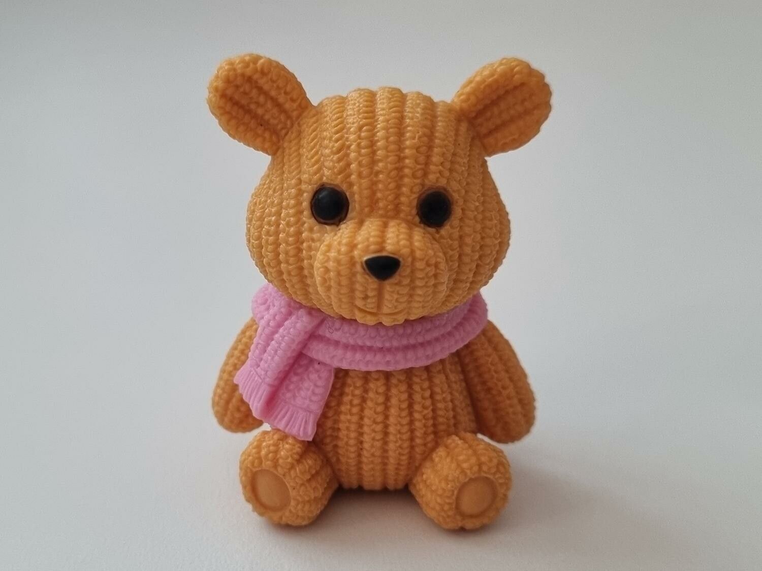 Nalle miniatyr, miniatyrnalle, mininalle (22 gram, orange)