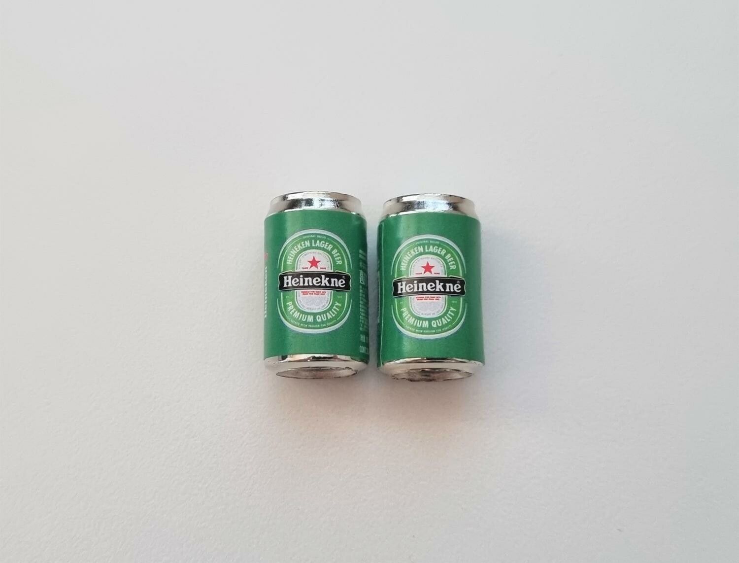 2 st Burkar miniatyr, miniburkar, dockskåp, tittskåp (Heinekne)