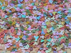 10 gram med konfetti, nagelglitter, dekoration för scrapbooking - Musöron