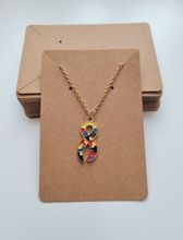 10 st Displaykort för både halsband och örhängen (6x9 cm)