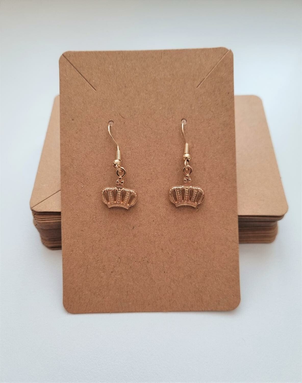 10 st Displaykort för både halsband och örhängen (6x9 cm)