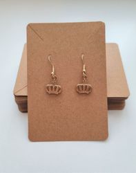 10 st Displaykort för både halsband och örhängen (6x9 cm)