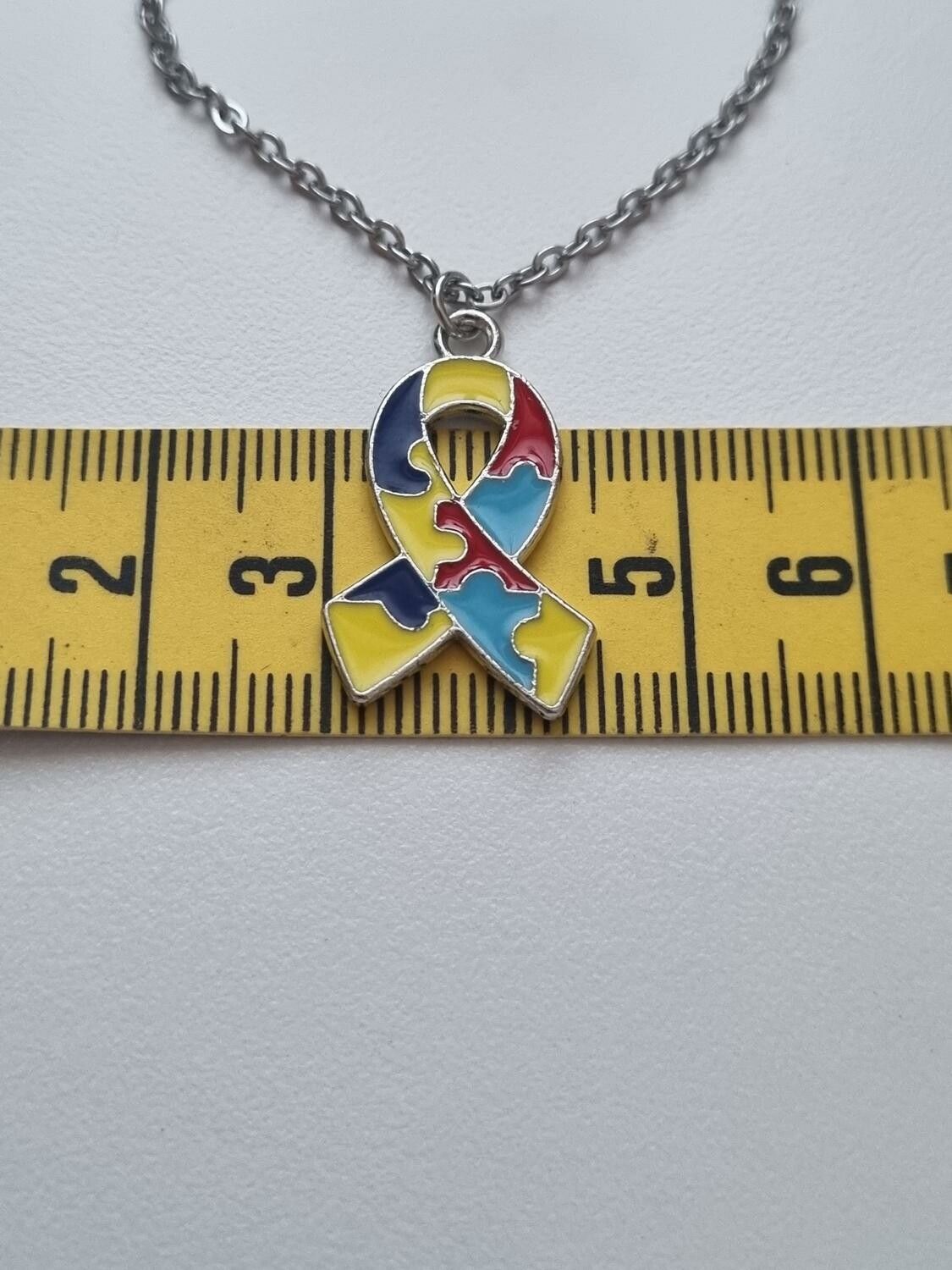 Halsband Pusselbit, autism / medvetenhet