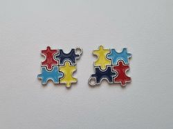 Berlock Autism Medvetenhet Pusselbit (variant 4)