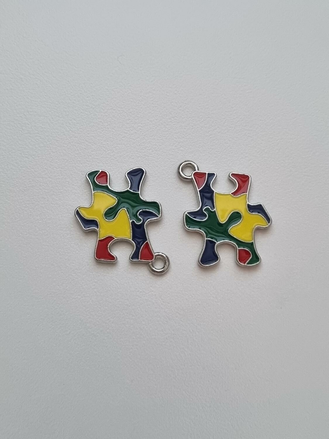 Berlock Autism Medvetenhet Pusselbit (variant 3)