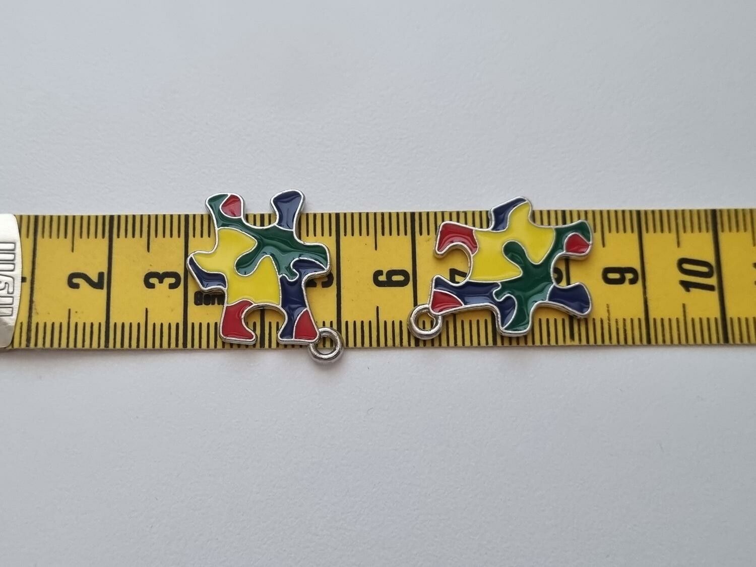 Berlock Autism Medvetenhet Pusselbit (variant 3)