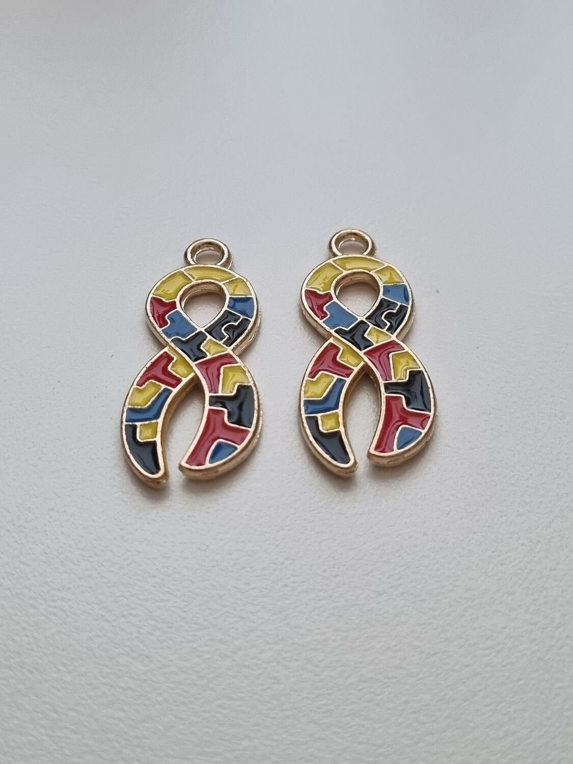 Berlock Autism Medvetenhet Pusselbit (variant 2)