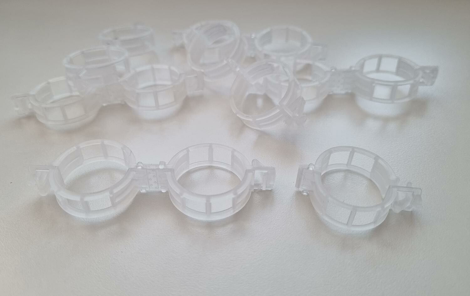 10 st växtstöd clips, stöd till växter, stödklämmor, klämmor