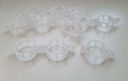 10 st växtstöd clips, stöd till växter, stödklämmor, klämmor
