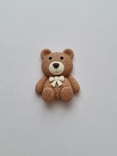Nalle miniatyr, miniatyrnalle, mininalle (2,9 cm hög - Brun)