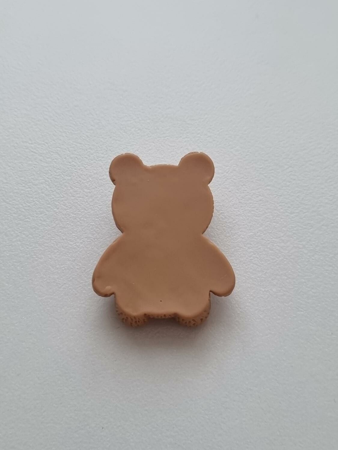 Nalle miniatyr, miniatyrnalle, mininalle (2,9 cm hög - Brun)
