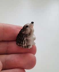 Igelkott, miniatyr för dekoration (2,3 cm hög)