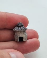 Svamphus, minihus - Miniatyr för dekoration, dockhus med mera (1,9 cm hög)
