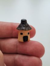 Svamphus, minihus - Miniatyr (2,1 cm hög)